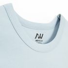 Bawełniany t-shirt o krótszym kroju NOWEAR