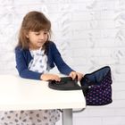 Bayer Design, krzesełko stołowe do karmienia lalek, niebieskie