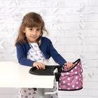 Bayer Design, krzesełko stołowe do karmienia lalek, różowe