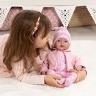 Bayer Design, Reborn, lalka bobas z butelką i smoczkiem, 38 cm