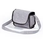 Bayer Design, Trendy, głęboki wózek dla lalek z torbą, szary z koroną