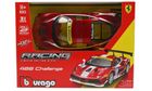 Bburago, Racing, Ferrari 488 Challenge, model do składania, czerwony, 1:24