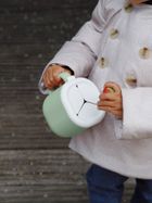 Beaba, Pick 'n' Snack, silikonowy kubek niewysypek na przekąski, 460ml, Sage Green