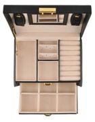 Beautylushh, szkatułka na biżuterię, czarny