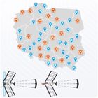 Berdsen, antena zewnętrzna kierunkowa TV, ultra HD 4K, BD-953