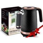 Berdsen, czajnik elektryczny, czarno-miedziany, 1,7l, BD-705