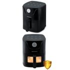 Berdsen, frytkownica beztłuszczowa, air fryer, czarny, 2,5l, BD-654