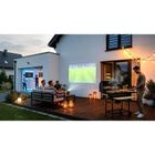 Berdsen, grill węglowy, ogrodowy, beczka z kominem, półki + termometr + popielnik, czarny, BD-895