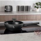 Berlinger Haus, Anthracite, głęboka patelnia tytanowa, 24 cm