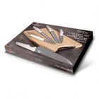 Berlinger Haus, Aspen, zestaw 5 noży kuchennych z deską