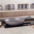 Berlinger Haus, Taupe, zestaw patelni tytanowych, 3 szt.