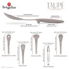 Berlinger Haus, Taupe, zestaw przyborów kuchennych