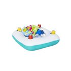 Bestway, basen dmuchany z pływającym stolikiem, kwadratowy, 218-218-48 cm