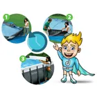 Bestway, basen ogrodowy, stelażowy, 10w1, 488-244-122 cm