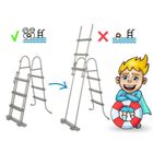 Bestway, basen stelażowy z pompą filtrującą i akcesoriami, owalny, 488-305-107 cm, zestaw 12w1