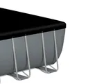 Bestway, basen stelażowy z pompą filtrującą i akcesoriami, prostokątny, 549-274-122 cm, zestaw 12w1