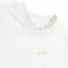 Biały t-shirt cropp z bawełny czesanej NOWEAR