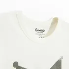 Biały T-shirt z nadrukiem Kuromi NOWEAR
