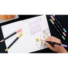 Bic, Intensity Dual Tip Pastel, pisak dwustronny, 6 szt.