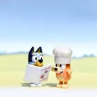 Bluey, Ekskluzywna restauracja, zestaw figurek, 2 szt.
