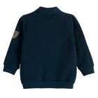 Bluza chłopięca, rozpinana, granatowa, Nicol