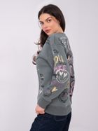 Bluza damska, szara, Sublevel