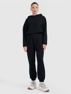 Bluza damska z kapturem, czarna, 4F