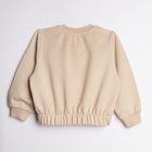 Bluza dziewczęca, rozpinana, beżowa, Nicol