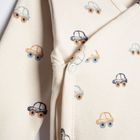 Body chłopięce z długim rękawem, beżowe, Nicol