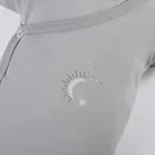 Body niemowlęce z krótkim rękawem, szare, zestaw, 3 szt., Eevi