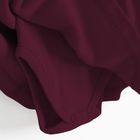 Body sukienka dziewczęce z długim rękawem, bordowe, Nicol