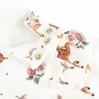 Body sukienka dziewczęce z długim rękawem, ecru, Nicol