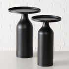 Boltze Home, Oprah, stoliki kawowe, okrągłe, 2 sztuki