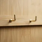 Boximo, Kizu, wisząca szafka na klucze, bambusowa, 19-27-6 cm