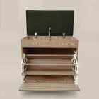 Boximo, Vault, szafka na buty z siedziskiem i wysuwanymi półkami, 57-30-53 cm