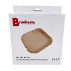 Brunbeste, wkład papierowy do frytownicy kwadratowy, 16-16 cm, 100 szt.