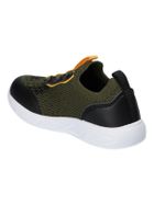 Buty sportowe chłopięce, zielone, American Club