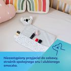 Canpol babies, BabiesBoo, przytulanka-kocyk z zawieszką do smoczka