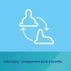 Canpol babies, Bonjour, FirstCup, kubek z silikonowym ustnikiem, niebieski, 250 ml