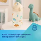 Canpol babies, Junior, bidon na wodę dla dzieci, niebieski, 400 ml