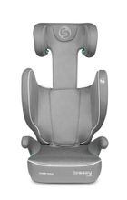 Caretero, Breezy Fix, fotelik samochodowy 2w1, podstawka, grey, 100-150 cm