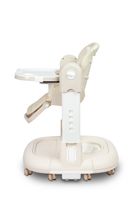 Caretero, Sitron 3w1, krzesełko do karmienia z funkcją huśtawki i chodzika, beige