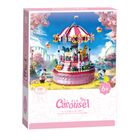 Carousel, klocki konstrukcyjne z pozytywką, karuzela z konikami, 591 elementów