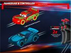Carrera Go, Auta, Glow Racers, tor wyścigowy, 6,2m, zestaw z 2 pojazdami, 1:43