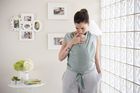 Chicco, Boppy Comfyhug, nosidło, Silver Green
