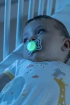 Chicco, Physioforma Light, Lumi, smoczek uspokajający, silikonowy, 2-6 m, 2 szt.