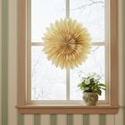 Christmas Decoration, gwiazda dekoracyjna 3D, wisząca, papierowa, zielona, 50 cm