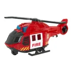 City Fire, straż pożarna, zestaw pojazdów ratunkowych na lawecie, 1:14