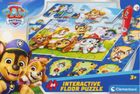 Clementoni, Psi Patrol, interaktywne puzzle podłogowe, 24 elementy