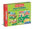 Clementoni, Uczę się Bawiac, Moja Farma, układanka